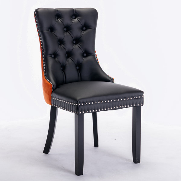 Crovetti upholstered best sale dining chair